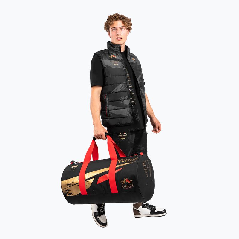 Venum x Mirage Duffle black/gold bag 8