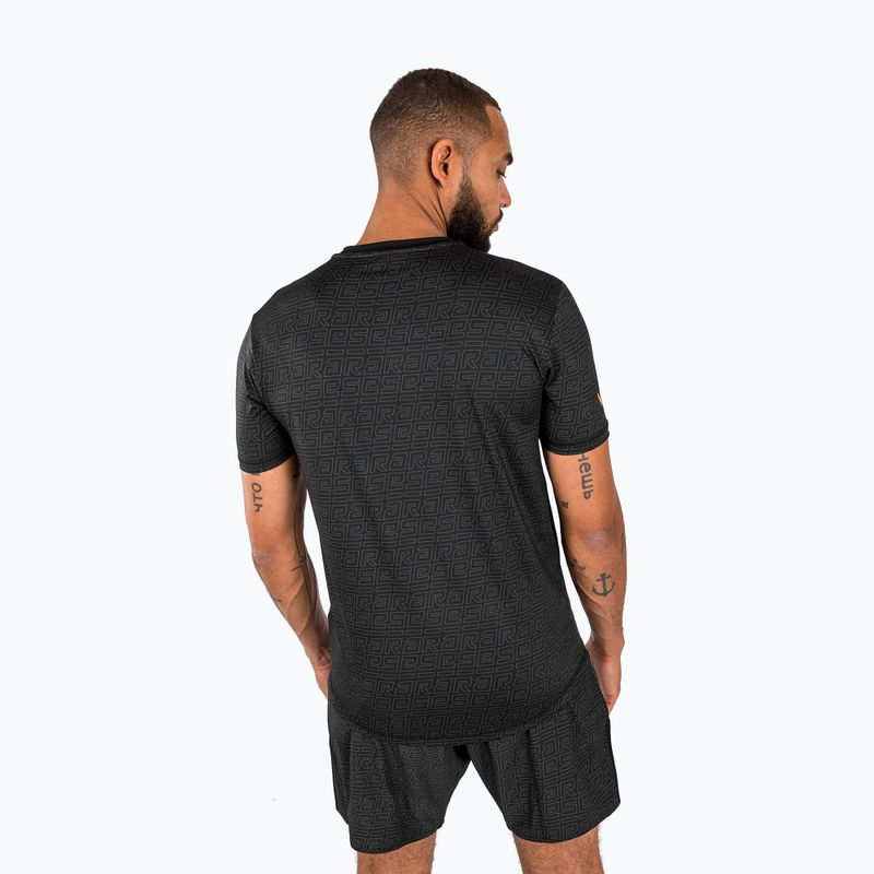 Men's training T-shirt Venum X Ares 2.0 Dry Tech black/gold 4