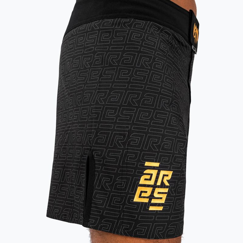 Men's training shorts Venum X Ares 2.0 black/gold 8
