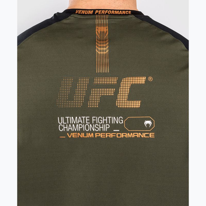 Venum UFC By Adrenaline Fight Week Dry-Tech men's t-shirt khaki 7