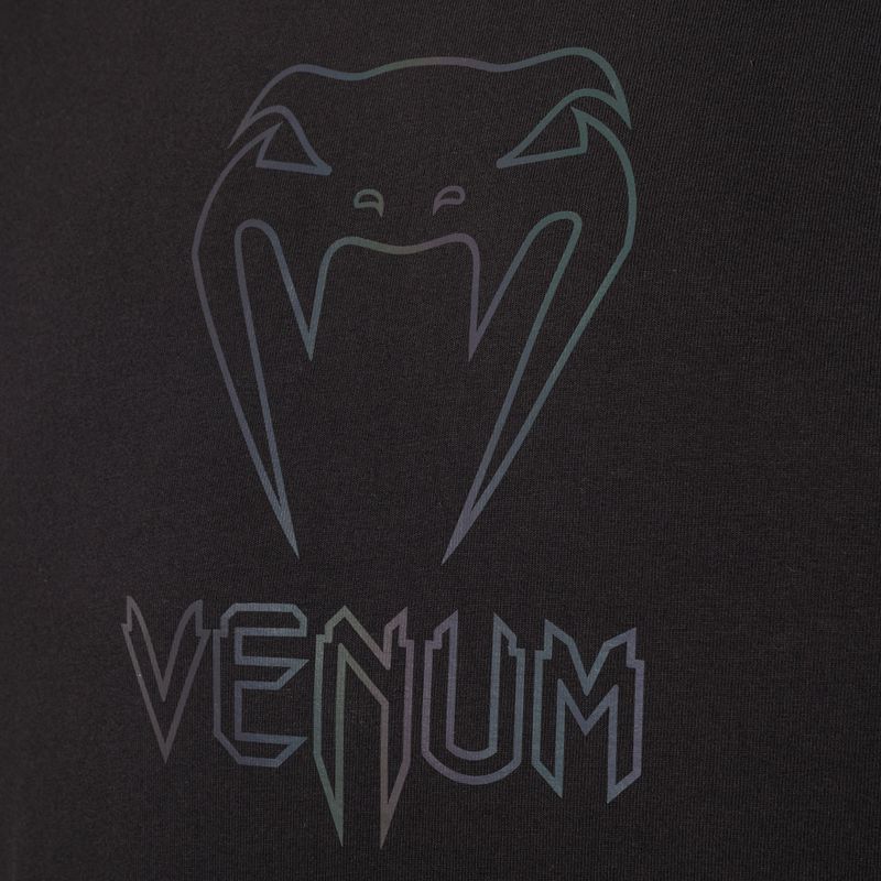 Men's Venum Classic black/black reflective T-shirt 8