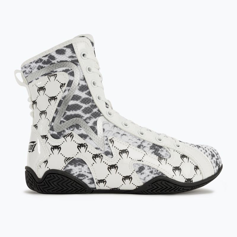 Venum Snake white boxing shoes 2