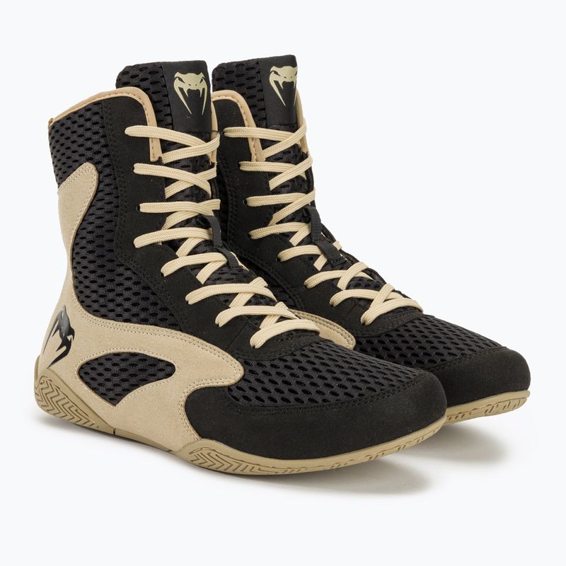 Venum Contender Boxing shoes black/sand 4