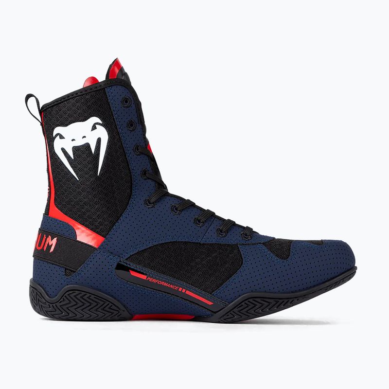 Venum Elite Boxing shoes navy/black 11