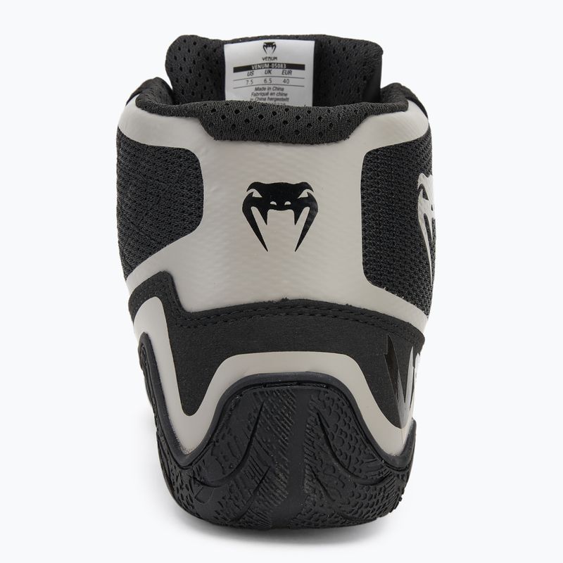 Boxing shoes Venum Elite Wrestling black/sand 6