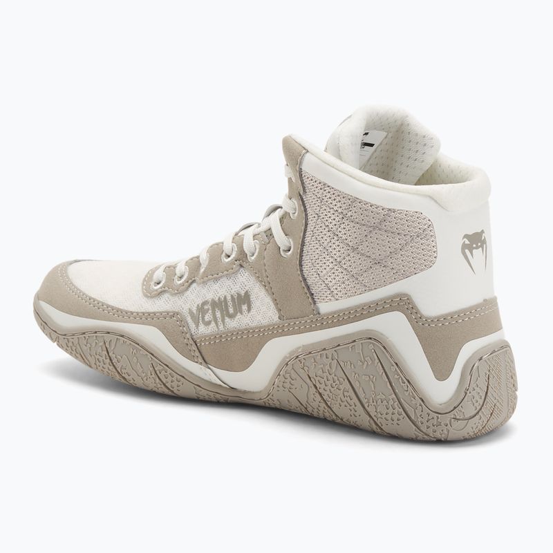 Boxing shoes Venum Elite Wrestling beige/sand 3