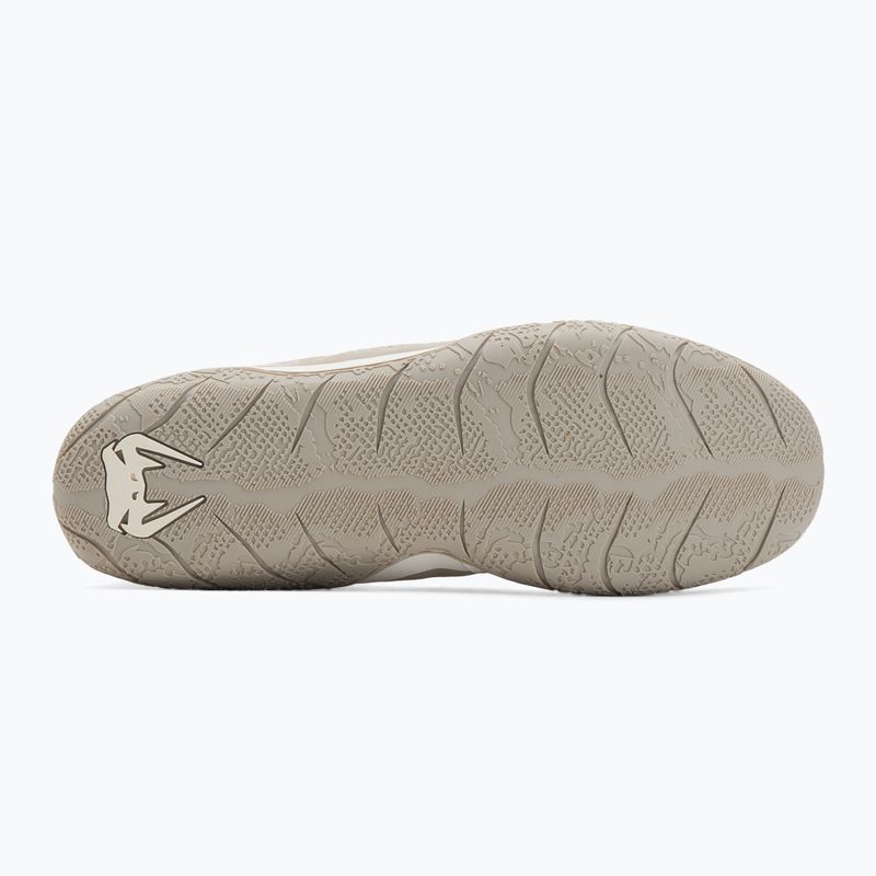 Boxing shoes Venum Elite Wrestling beige/sand 4