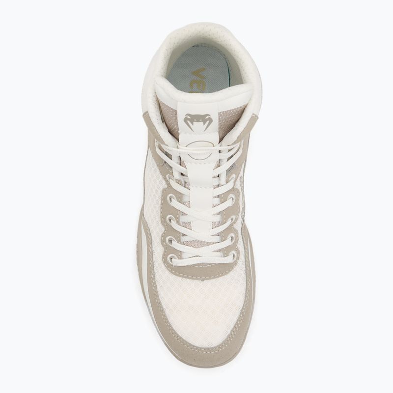 Boxing shoes Venum Elite Wrestling beige/sand 5