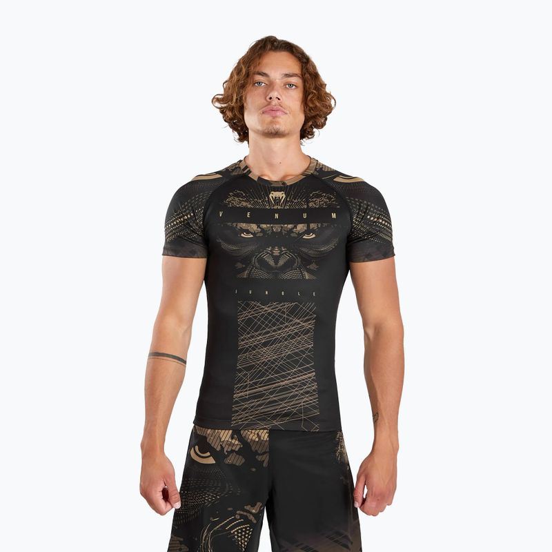 Men's Venum Gorilla Jungle Rashguard black/sand