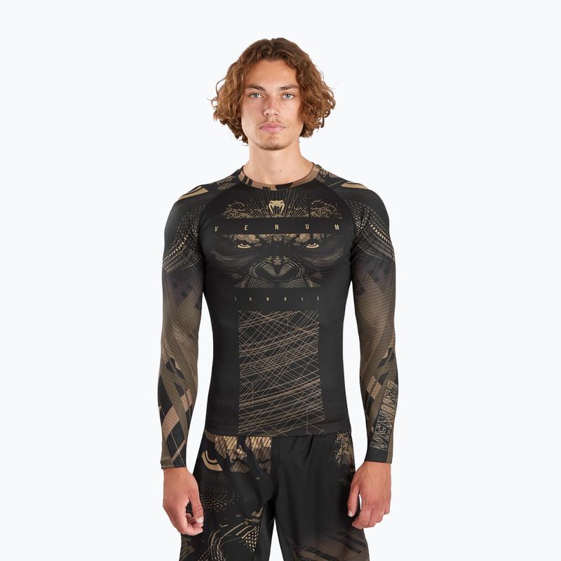 Men's Venum Gorilla Jungle Rashguard sand/black