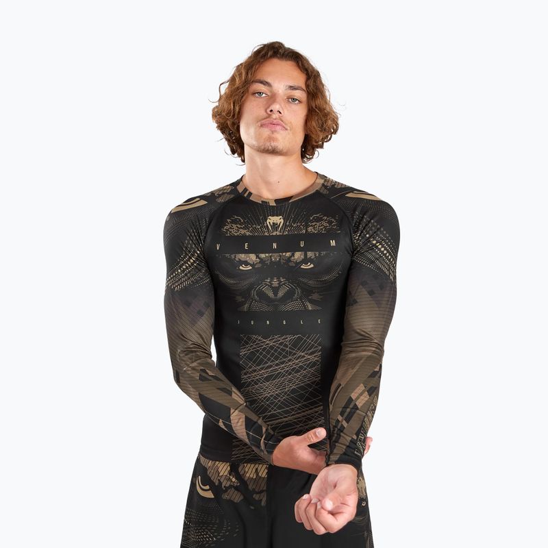 Men's Venum Gorilla Jungle Rashguard sand/black 4