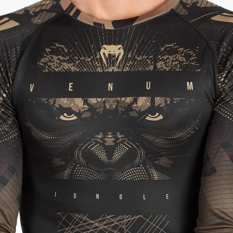 Men's Venum Gorilla Jungle Rashguard sand/black 6