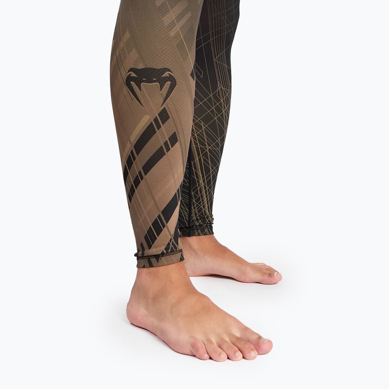 Men's leggings Venum Gorilla Jungle Spats sand/black 5