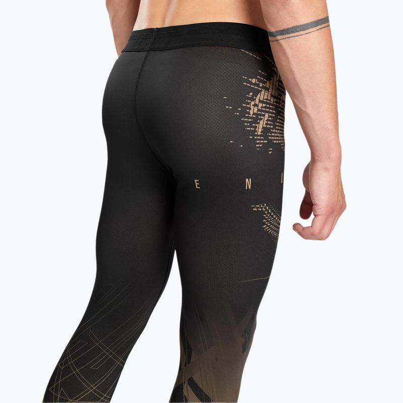 Men's leggings Venum Gorilla Jungle Spats sand/black 6