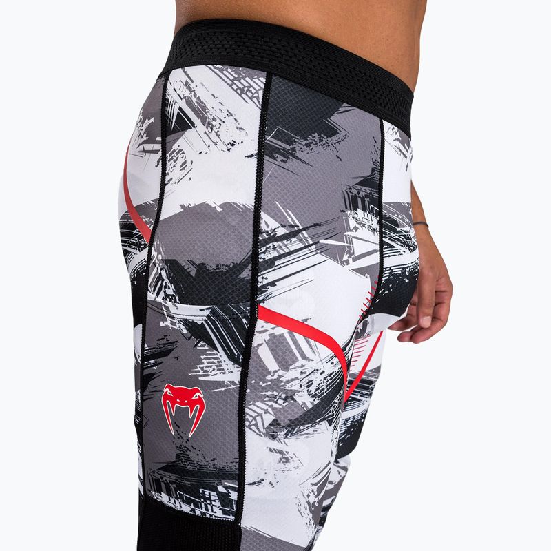 Men's leggings Venum Electron 3.0 Spats grey/red 6