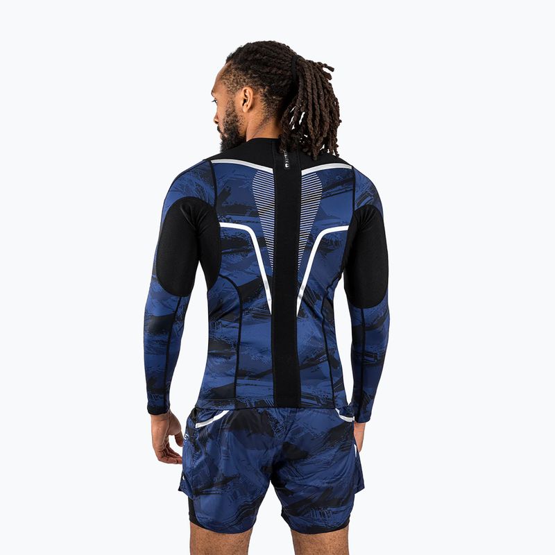 Men's Venum Electron 3.0 Rashguard navy Longsleeve 3