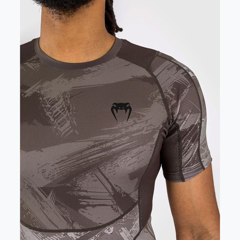 Men's Venum Electron 3.0 Rashguard sand T-shirt 5