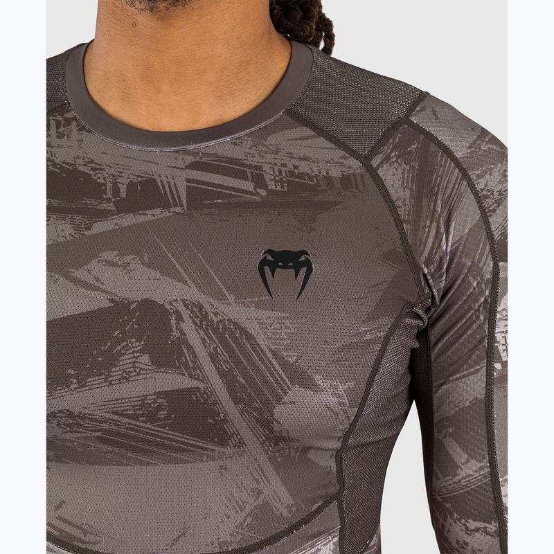 Men's Venum Electron 3.0 Rashguard sand Longsleeve 7