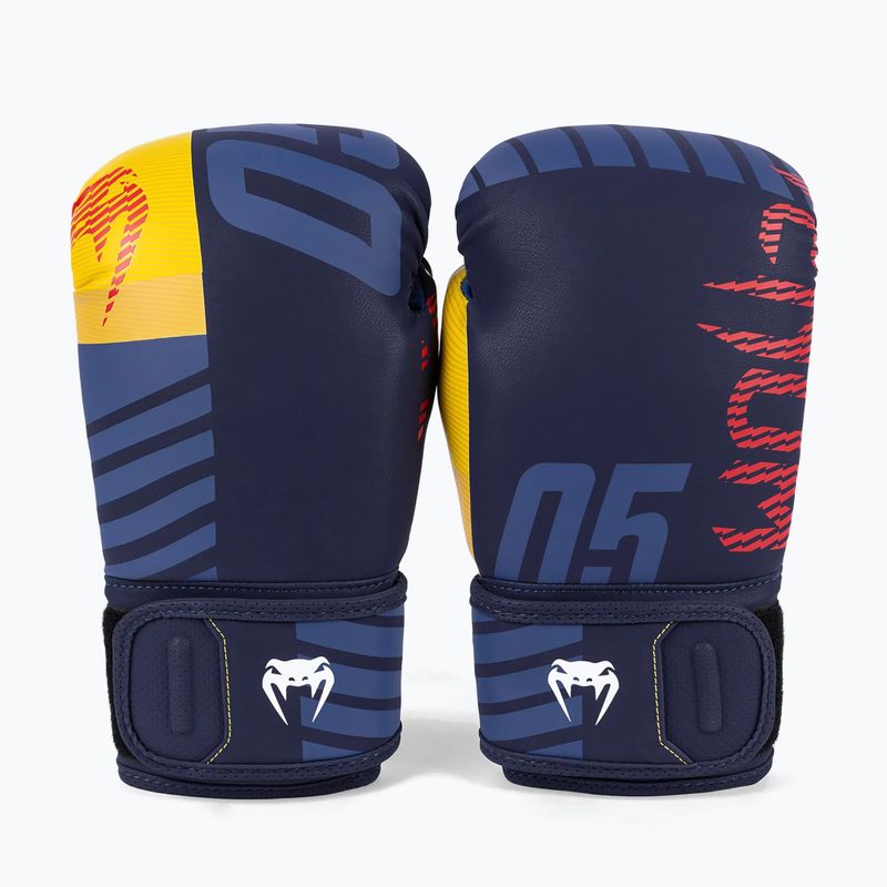 Venum Sport 05 Boxing blue/yellow men's boxing gloves 4