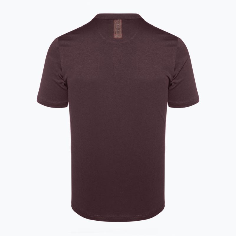 Venum Silent Power men's training shirt dark brown 7