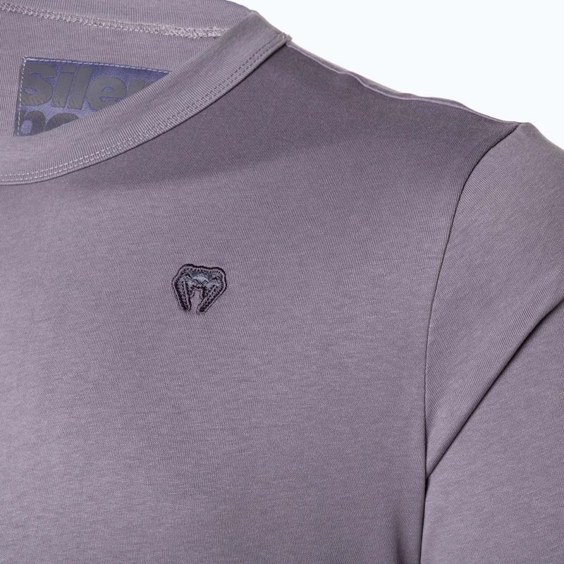 Venum Silent Power lavender grey men's training t-shirt 9