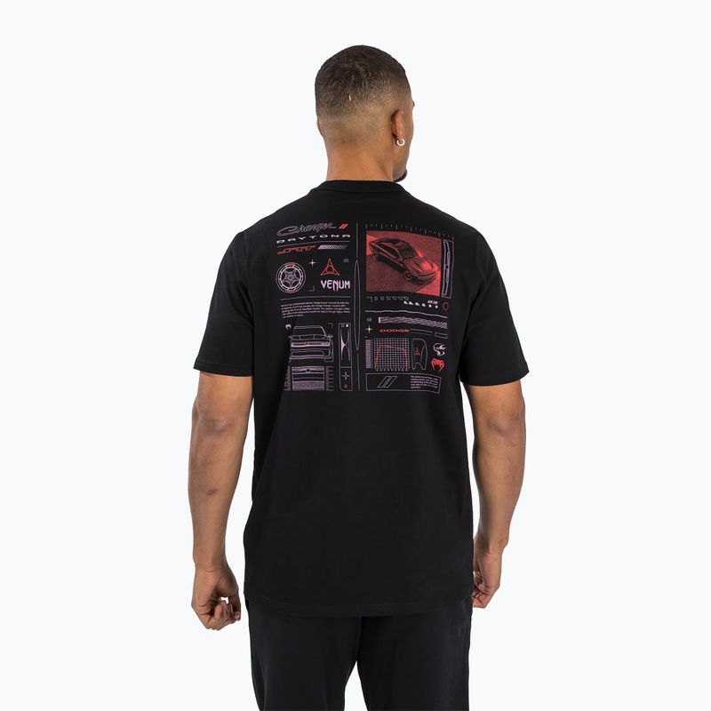 Venum x Dodge Charger Daytona SRT Banshee black men's t-shirt 5