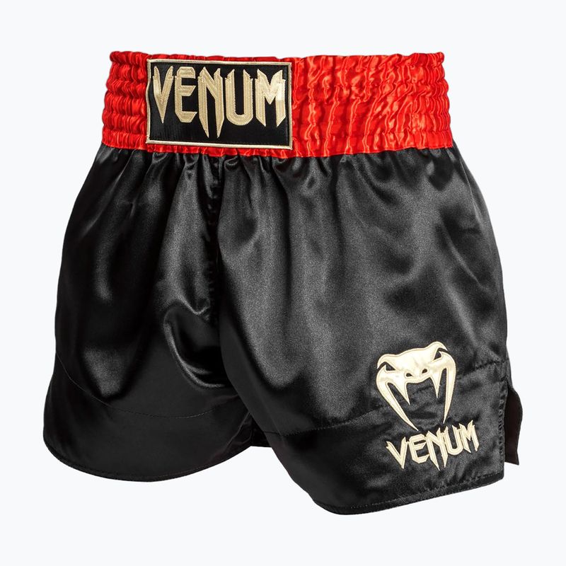 Men's training shorts Venum Classic Muay Thai red/black/gold 3
