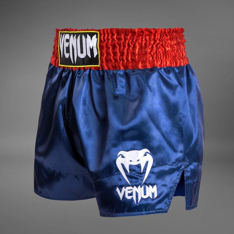 Men's training shorts Venum Classic Muay Thai blue/red/white 3