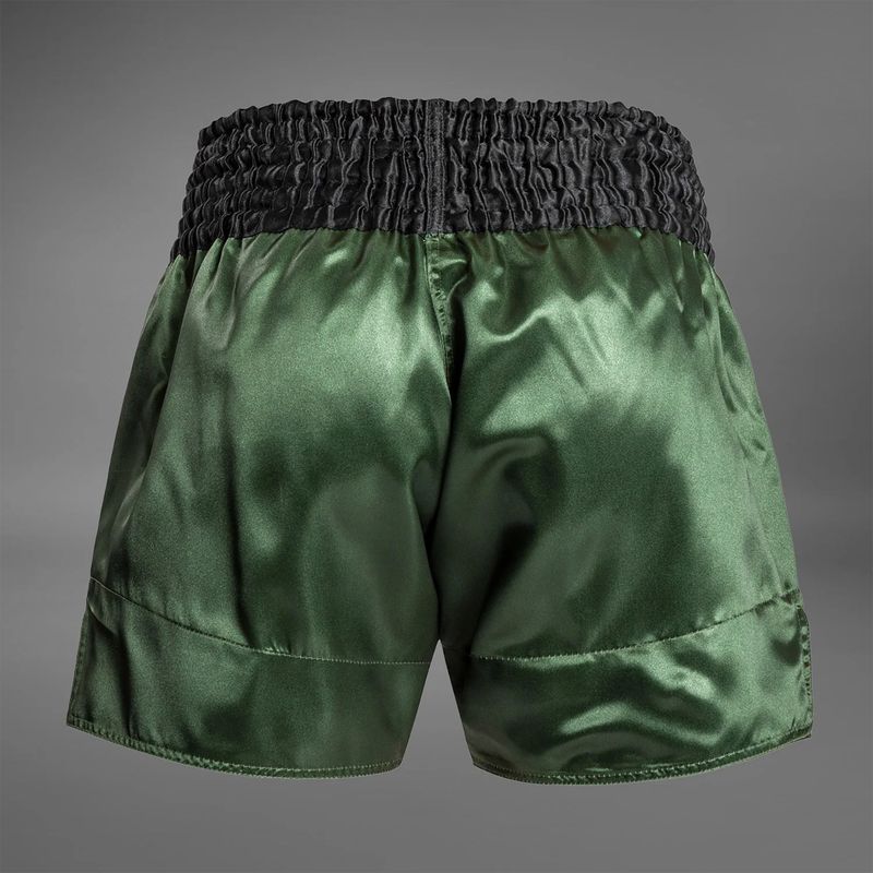 Venum Classic Muay Thai Menʼs Training Shorts green/gold/black 2