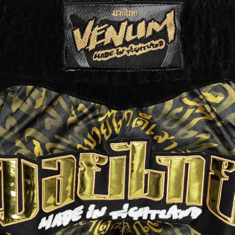 Venum Attack Muay Thai training shorts black/gold 3