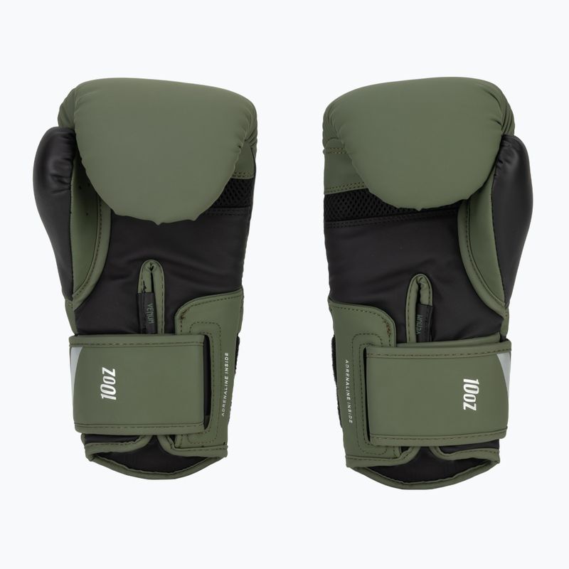 Venum Challenger 4.0 men's boxing gloves black/khaki 3