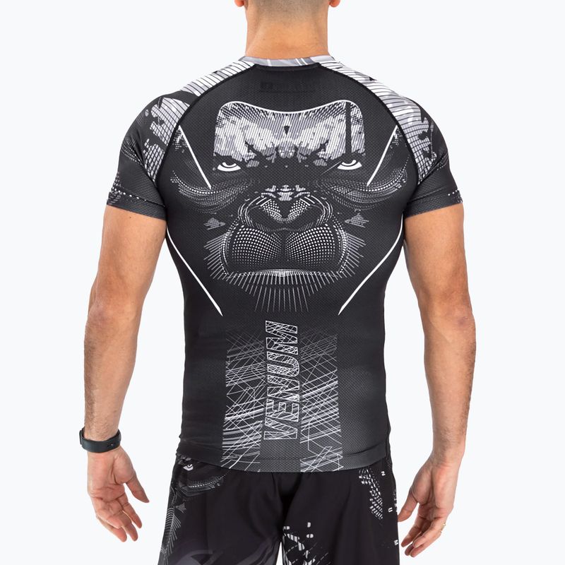 Men's Venum Gorilla Jungle Rashguard black/white 5