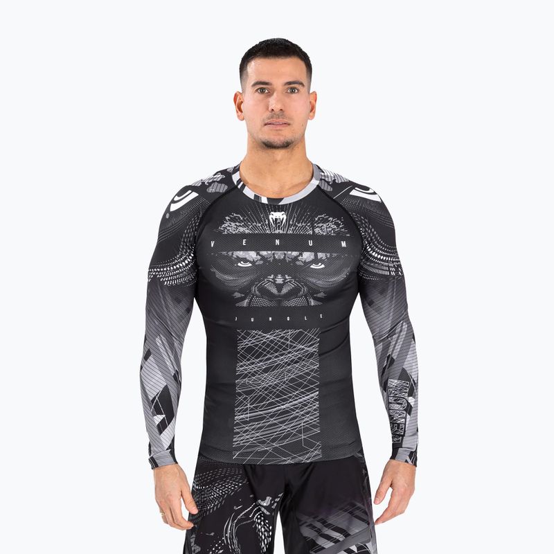 Men's Venum Gorilla Jungle Rashguard black/white