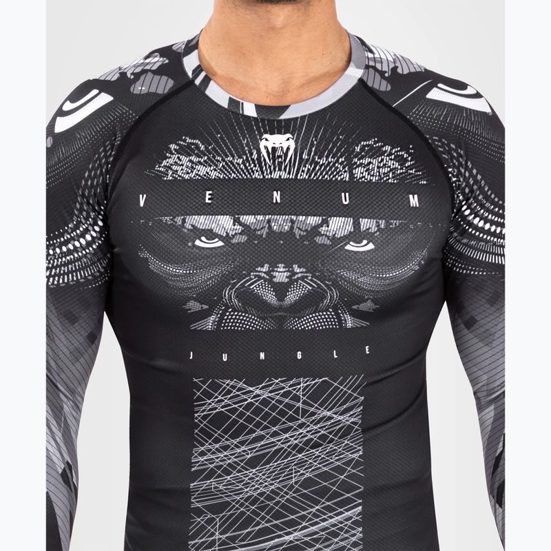 Men's Venum Gorilla Jungle Rashguard black/white 4