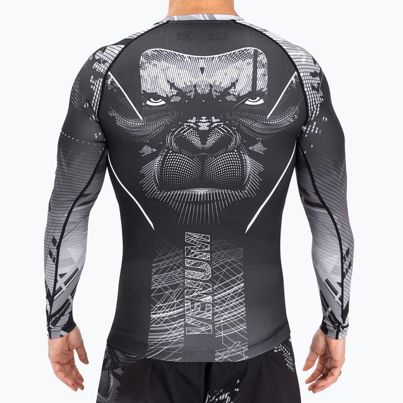 Men's Venum Gorilla Jungle Rashguard black/white 5