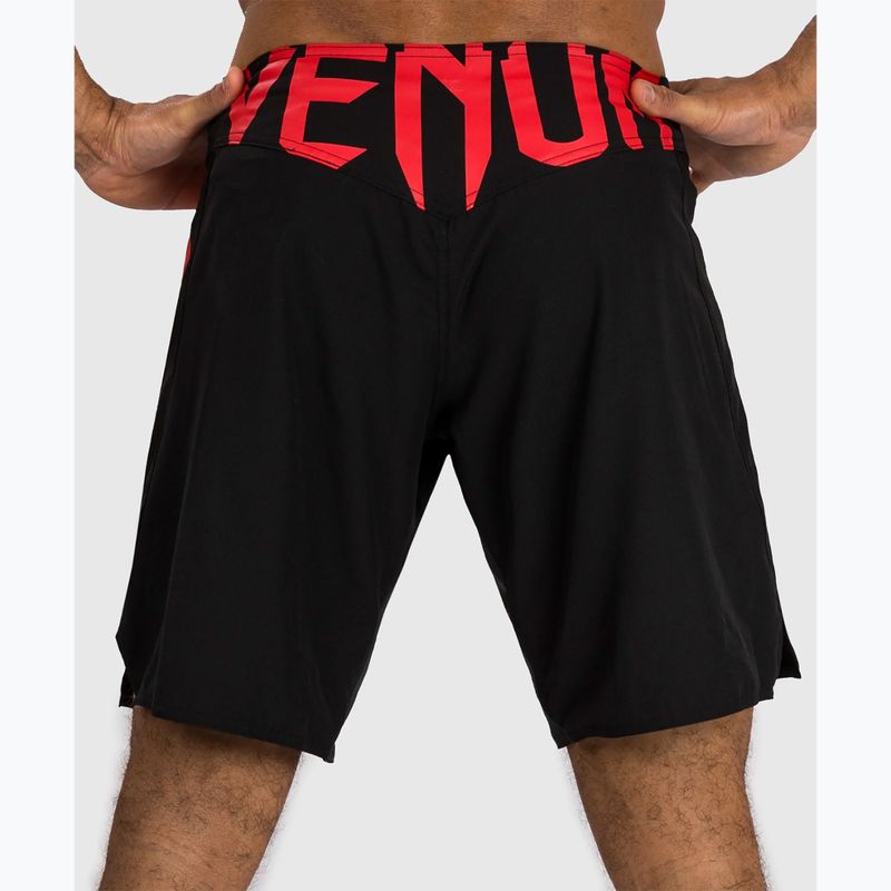 Venum Light 5.0 men's training shorts black/red 5