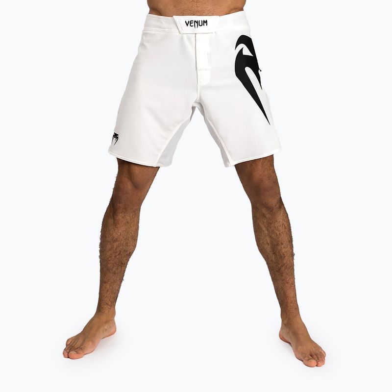 Venum Light 5.0 men's training shorts white/black