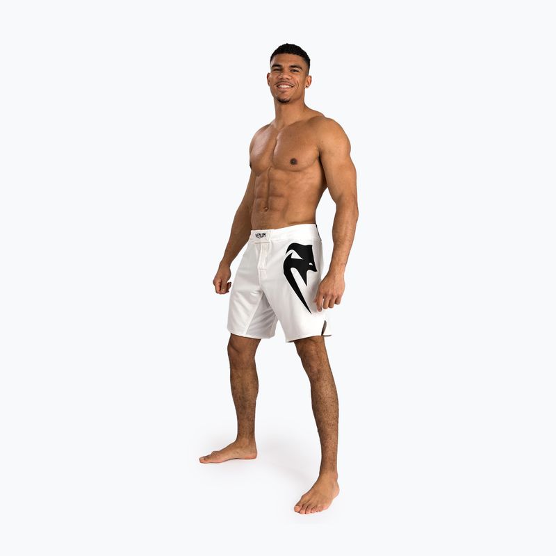 Venum Light 5.0 men's training shorts white/black 2