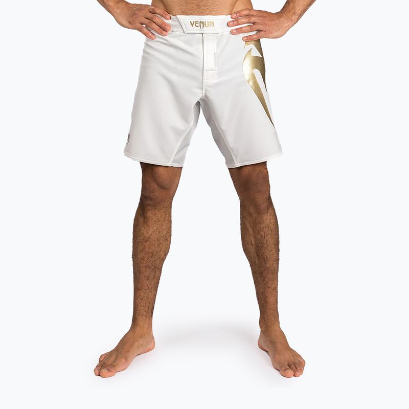 Men's Venum Light 5.0 training shorts white/gold