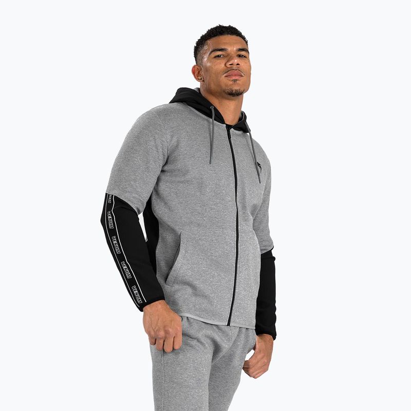 Men's Venum Contender 4.0 Hoodie heather grey/black