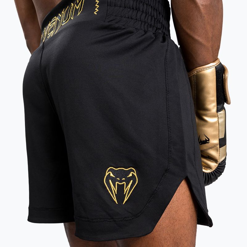 Venum Classic Boxing black/white men's boxing shorts 9
