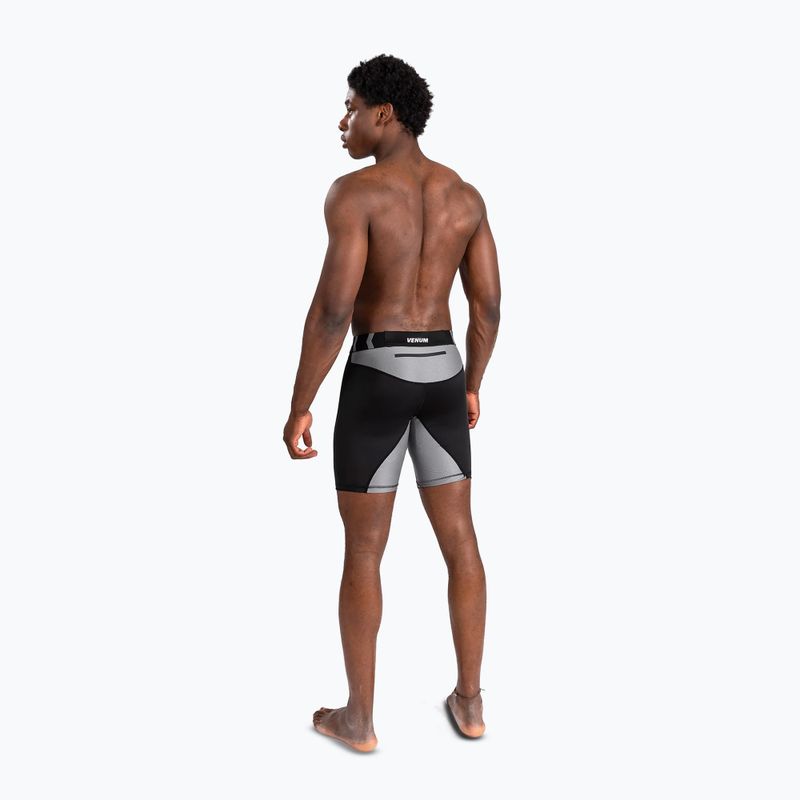 Men's training shorts Venum Tempest Vale Tudo black/grey 3