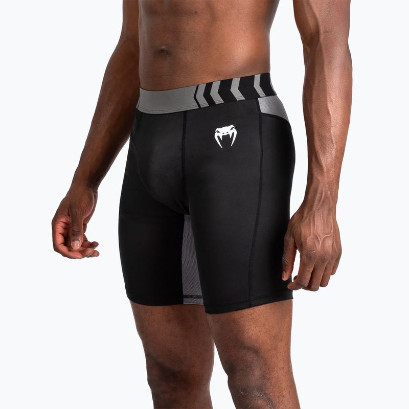 Men's training shorts Venum Tempest Vale Tudo black/grey 5