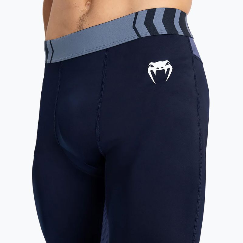 Venum Tempest Spats men's training leggings navy blue 4