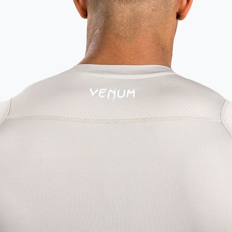 Men's Venum Attack Rashguard T-shirt beige 5