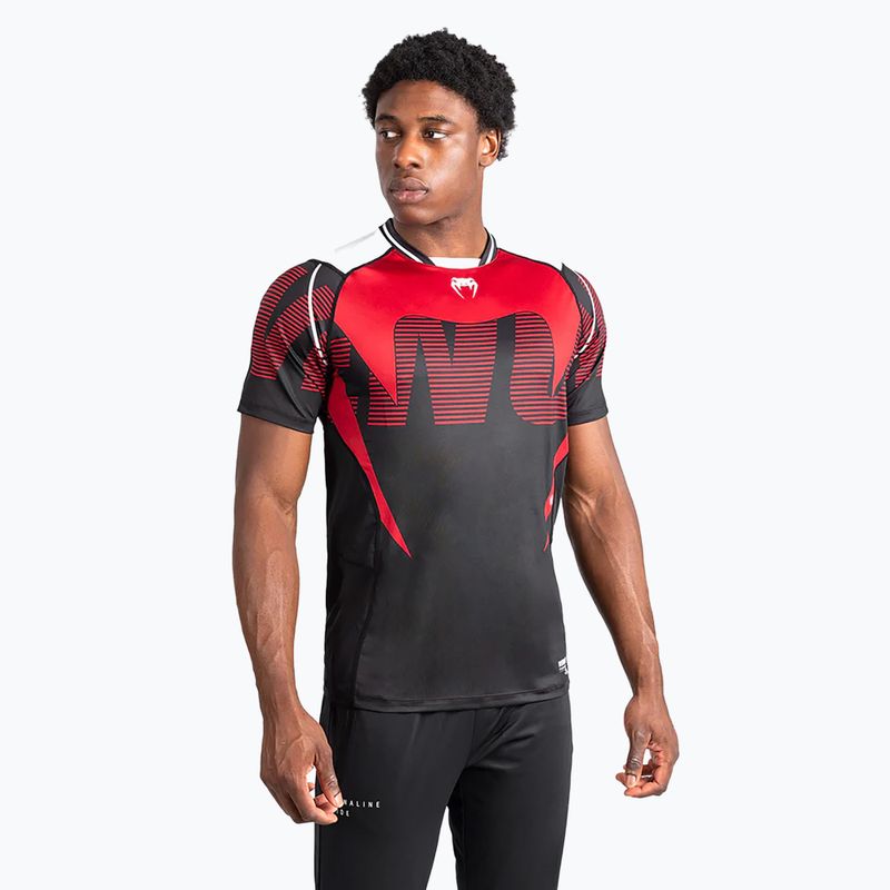 Venum Adrenaline Dry-tech men's t-shirt black/red