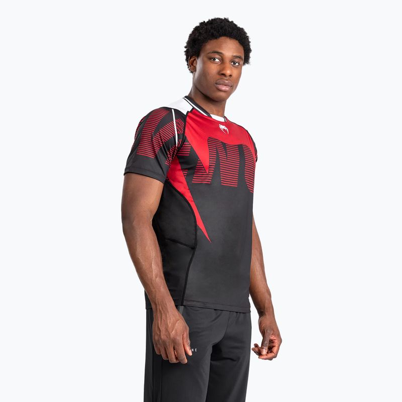 Venum Adrenaline Dry-tech men's t-shirt black/red 3