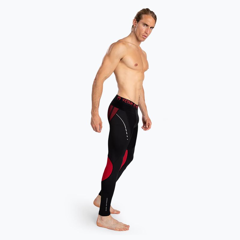 Venum men's leggings Adrenaline Spats black/red 2