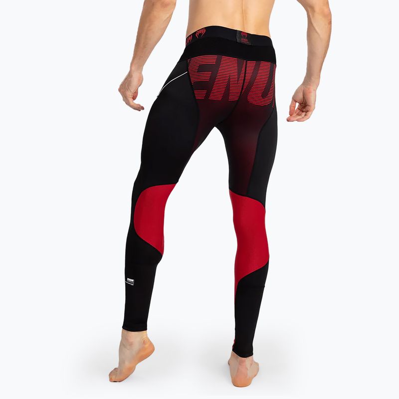 Venum men's leggings Adrenaline Spats black/red 3