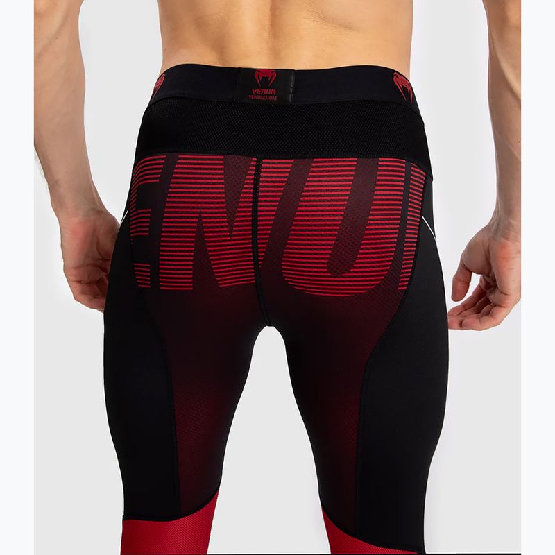 Venum men's leggings Adrenaline Spats black/red 5